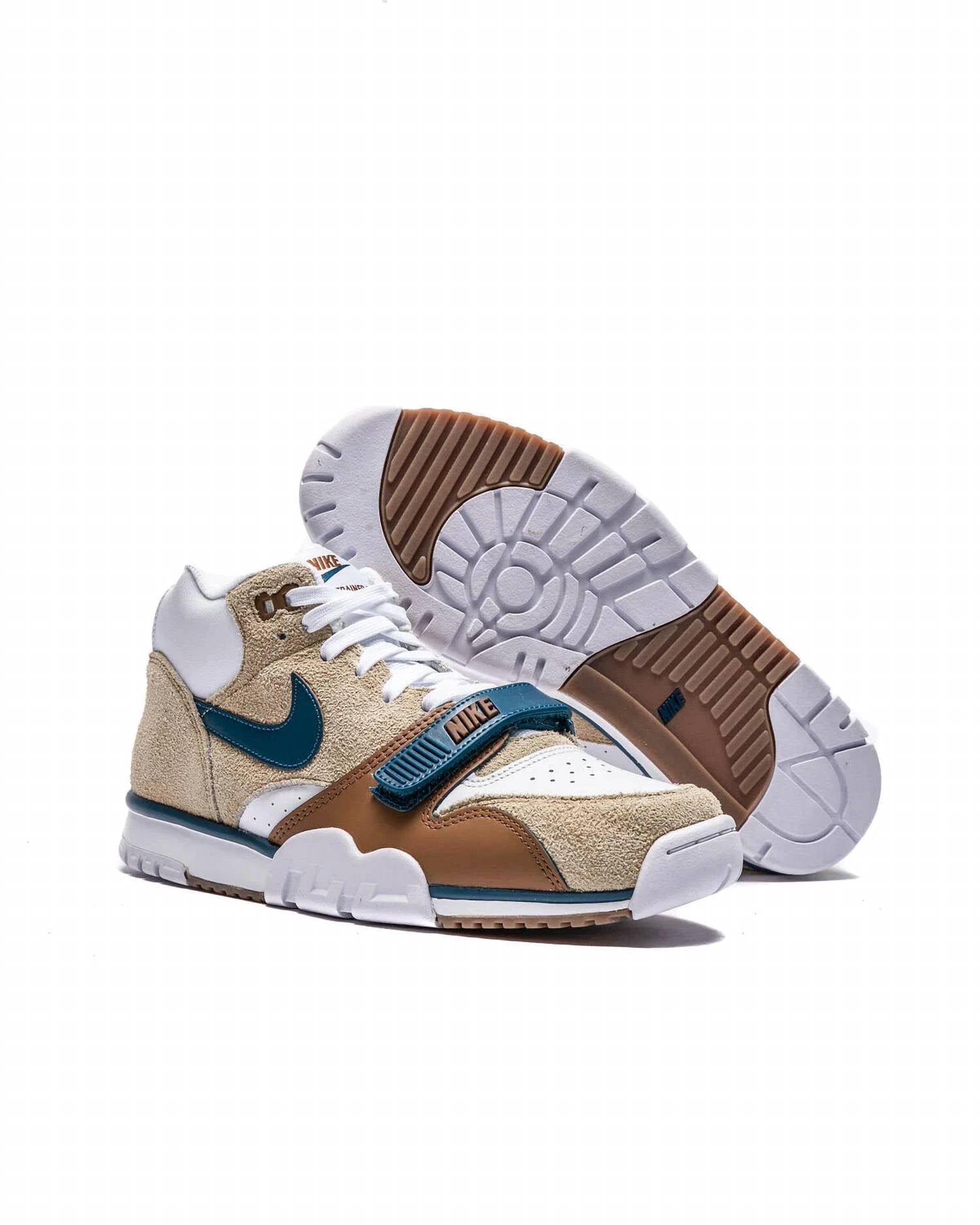 Nike Мужские кроссовки Air Trainer 1 в бело-сине-бежевом цвете