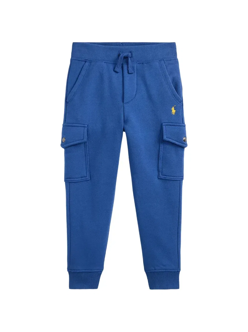 Спортивные брюки с вышитым логотипом POLO RALPH LAUREN KIDS, синий