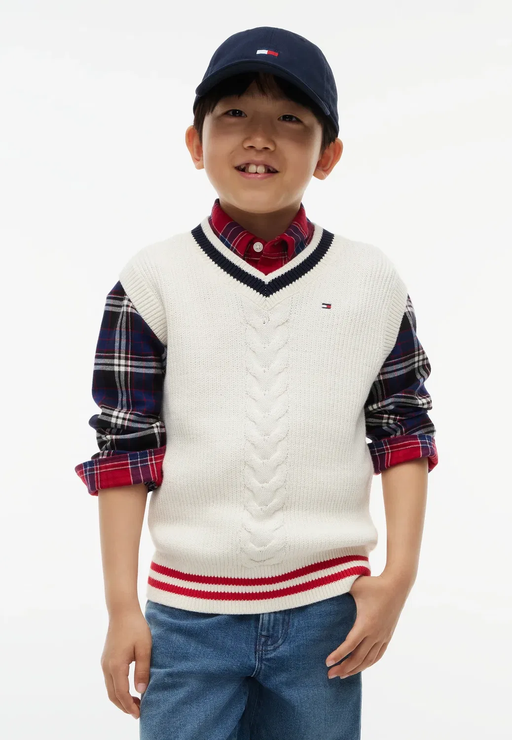 Жилет унисекс Tommy Hilfiger, Ivory Petal