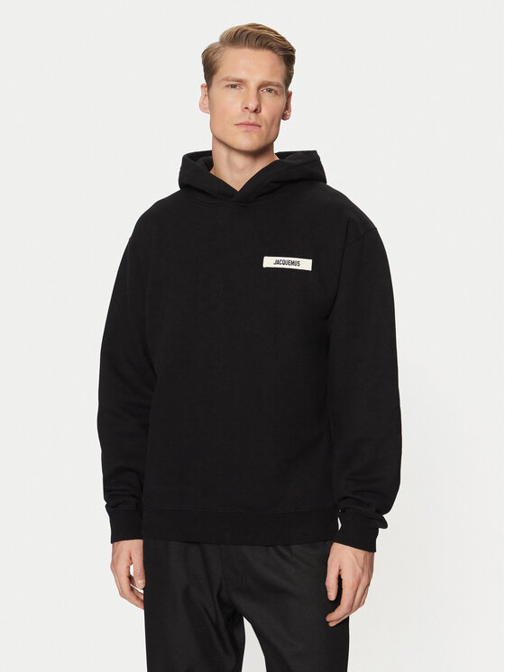 

Толстовка обычного кроя 24E245JS247 Jacquemus, черный