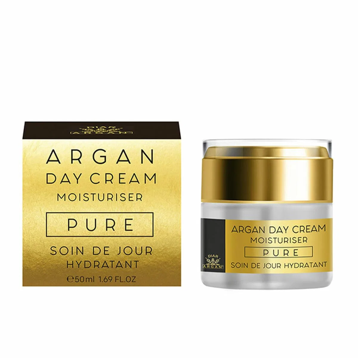 Увлажняющий крем для лица с аргановым маслом и маслом ши, Diar Argan, 50 мл