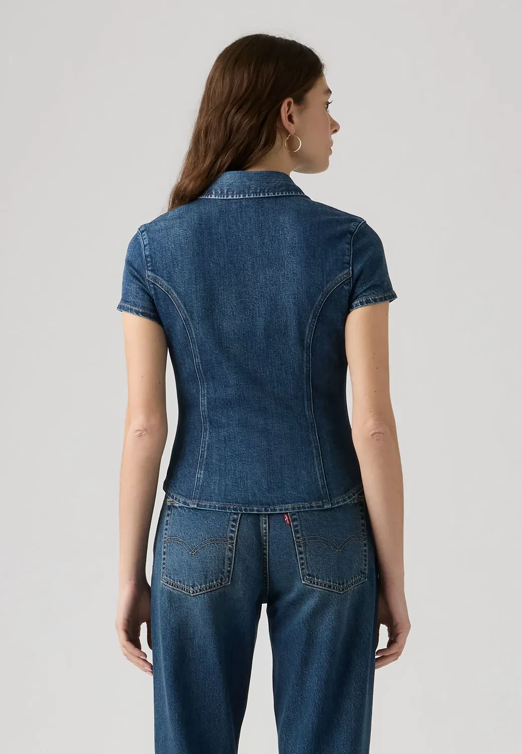 Узкая блузка на пуговицах Levi'S, As Seen On Tv — фото 3