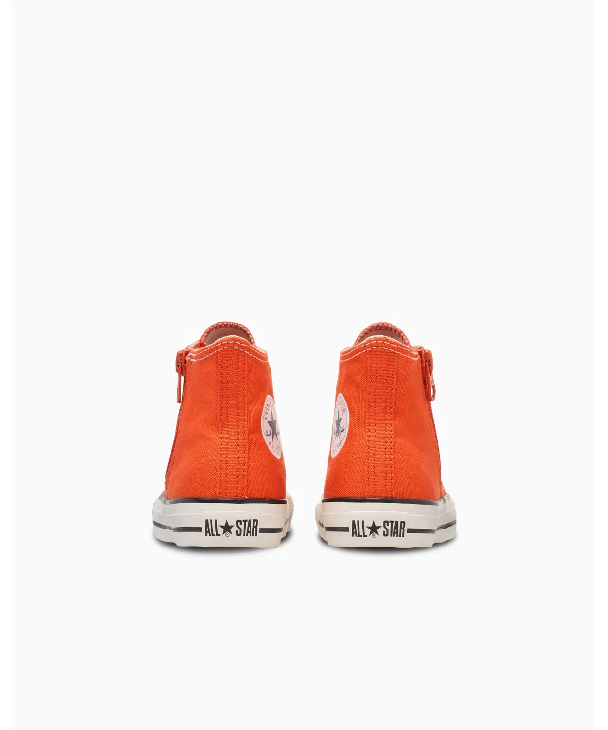 Детские кеды с принтом Converse All Star, Orange — фото 2