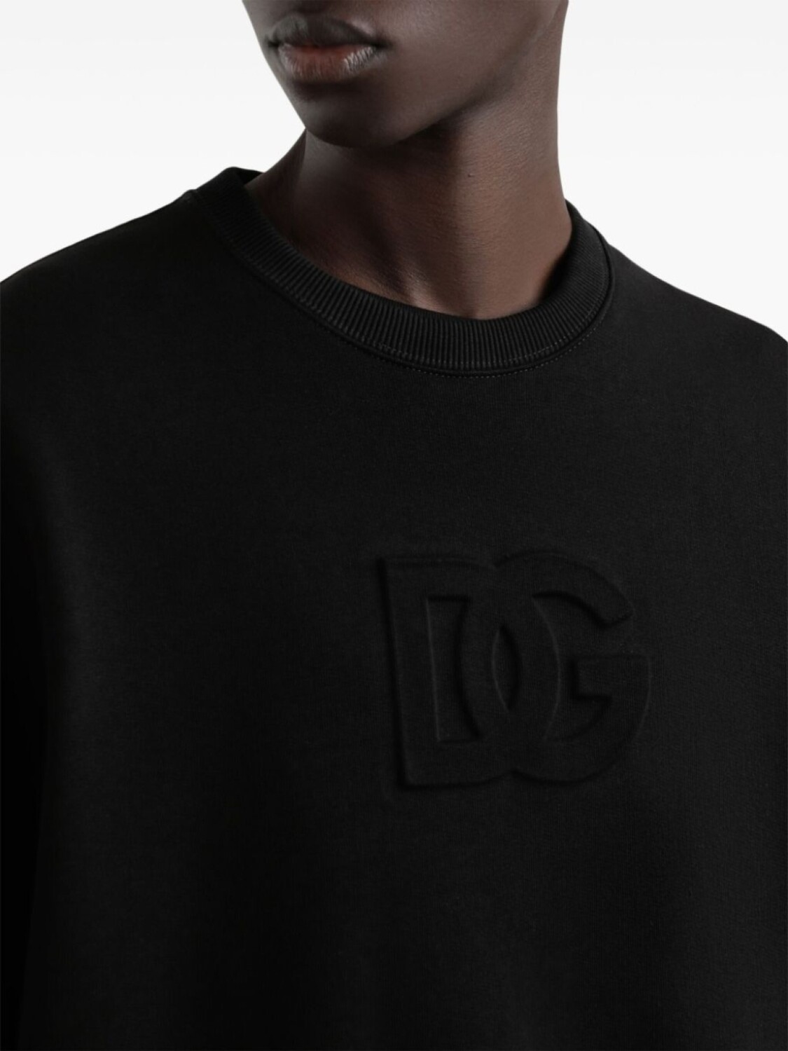 Толстовка с тиснением логотипа Dolce & Gabbana, черный — фото 4