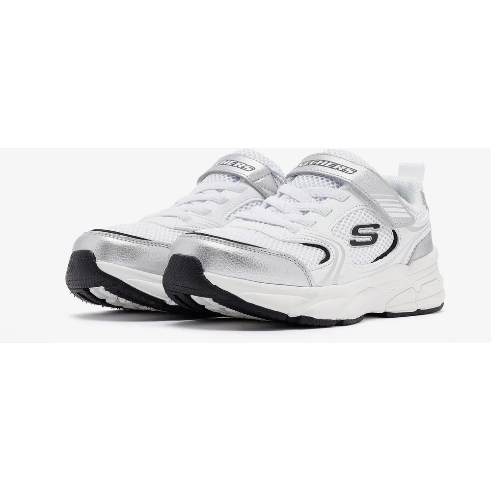 Детские кроссовки для девочек с амортизирующей подошвой Retro-Graph Skechers — фото 3
