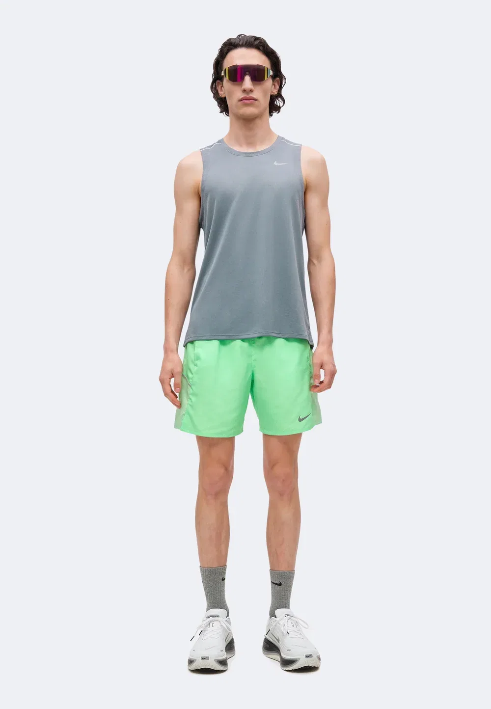Шорты для бега на милю - спортивные шорты Nike Performance, Illusion Green/Cucumber Calm — фото 2