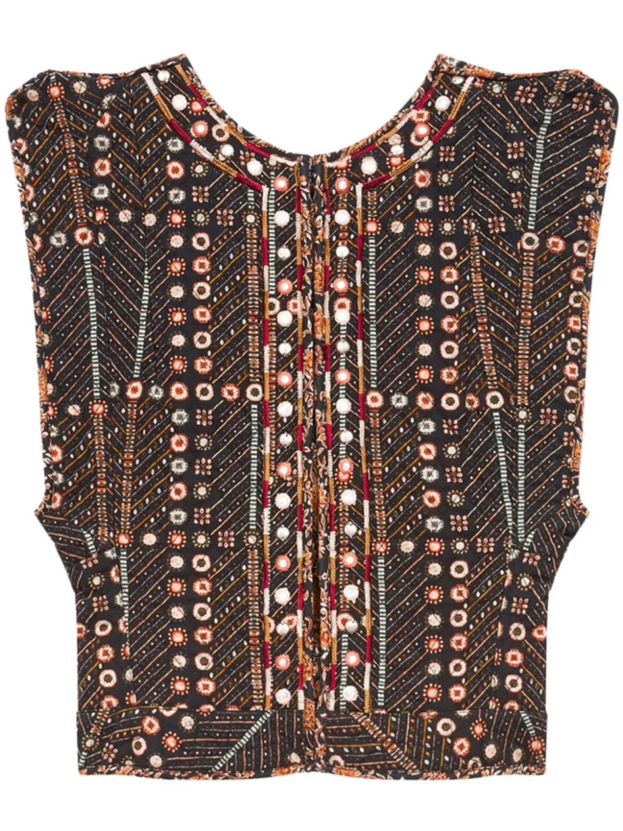 

MARANT ÉTOILE топ Cerza, черный