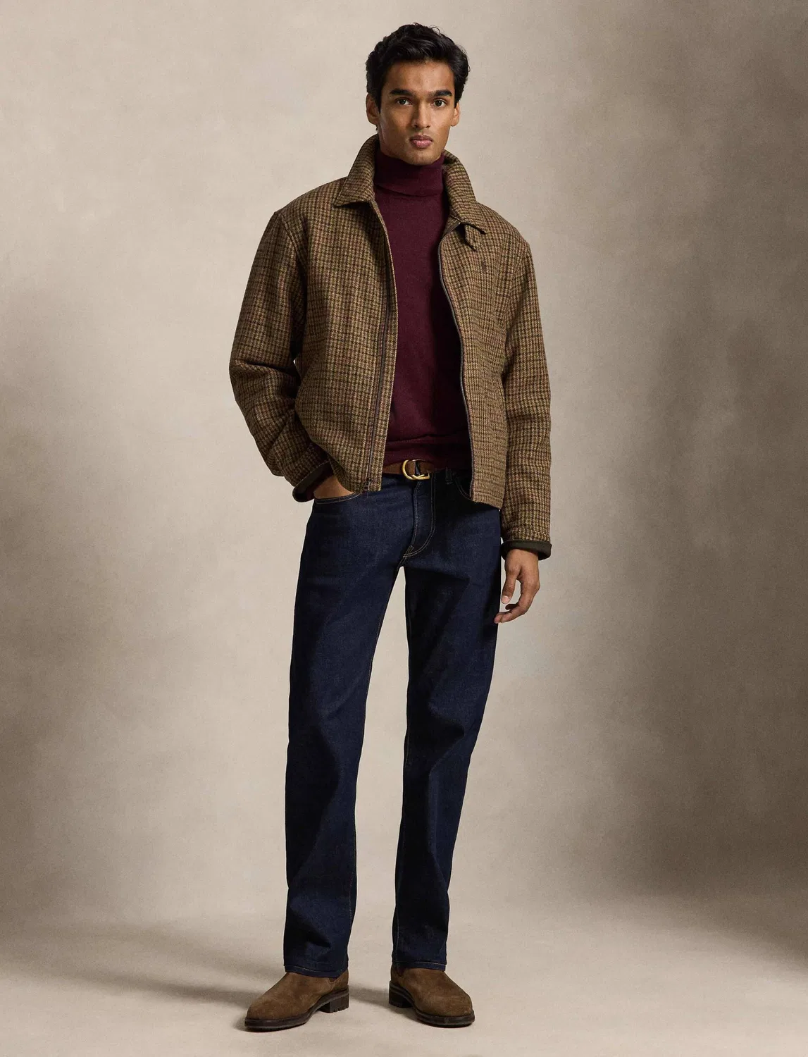 Водолазка из шерсти Polo Ralph Lauren, Bordeaux — фото 2