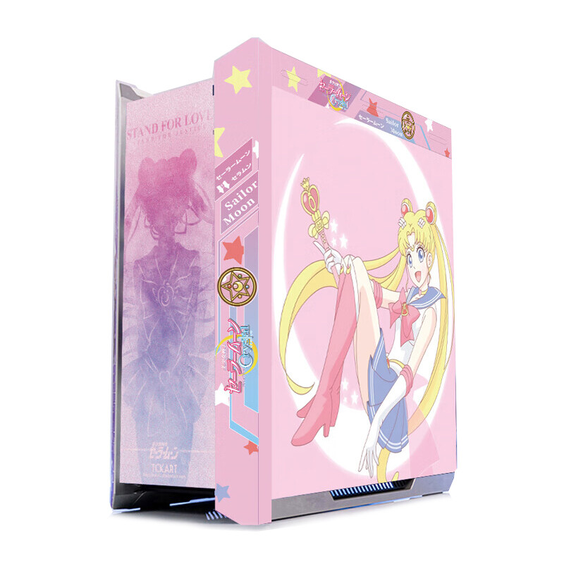 

Корпус ASUS ROG Strix Helios GX601 Custom Sailor Moon Theme, Mid Tower, белый/рисунок