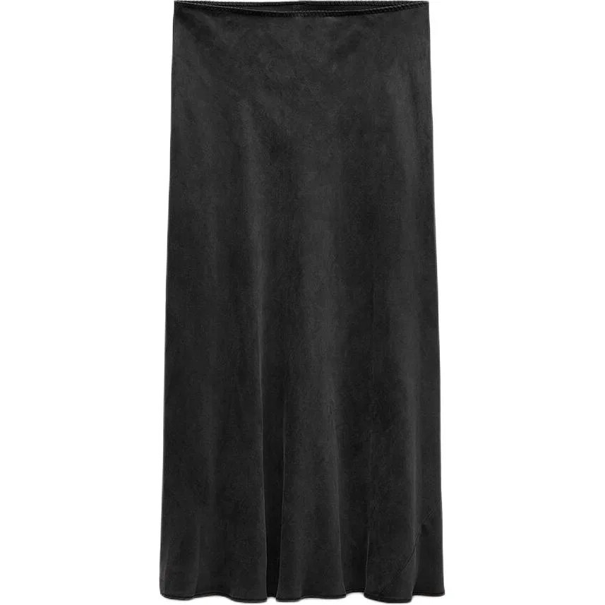 Женская юбка длинная повседневная ZARA, Black