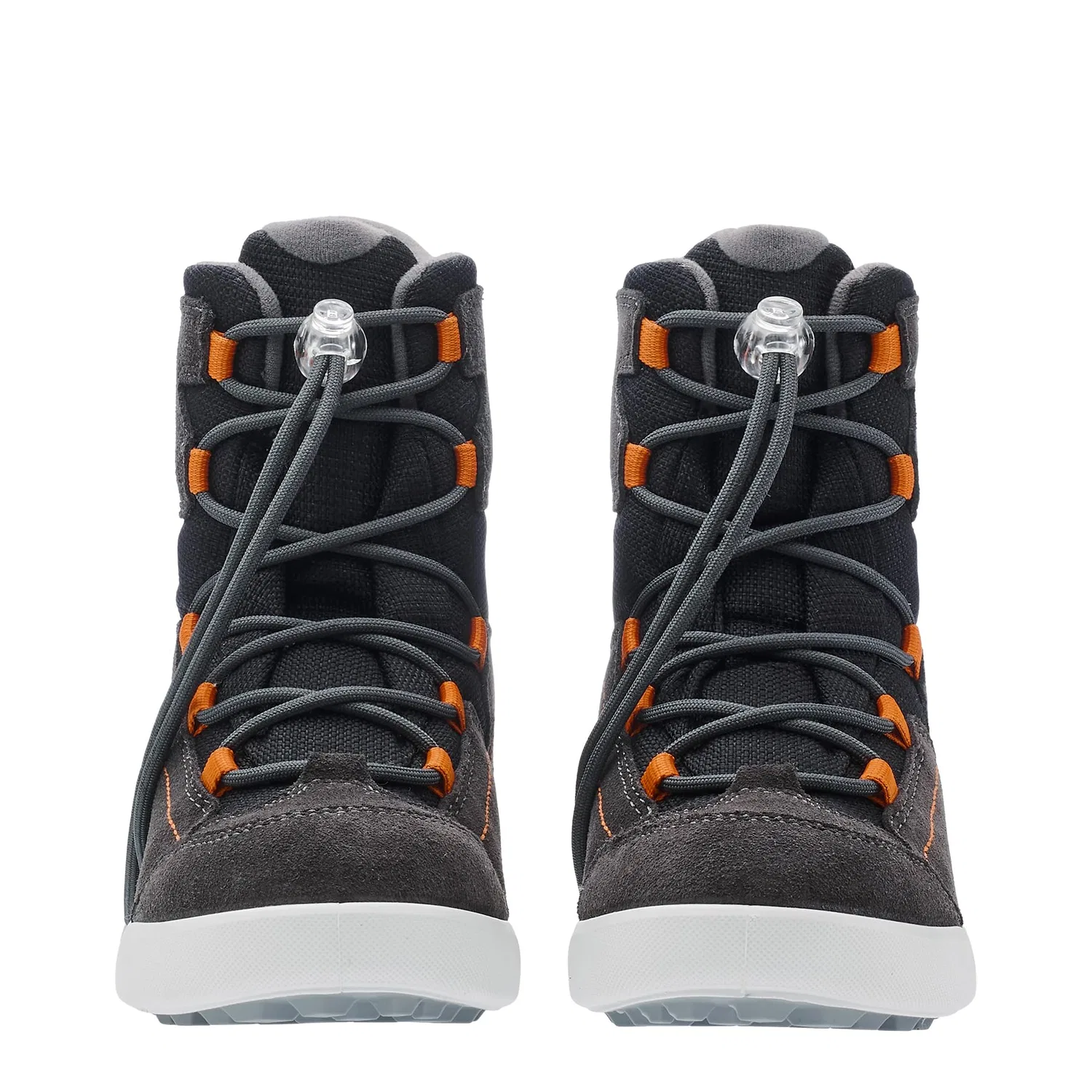 Детские ботинки для мальчиков зимние Raik 2 Gtx Hi Jr LOWA, Black Orange — фото 3