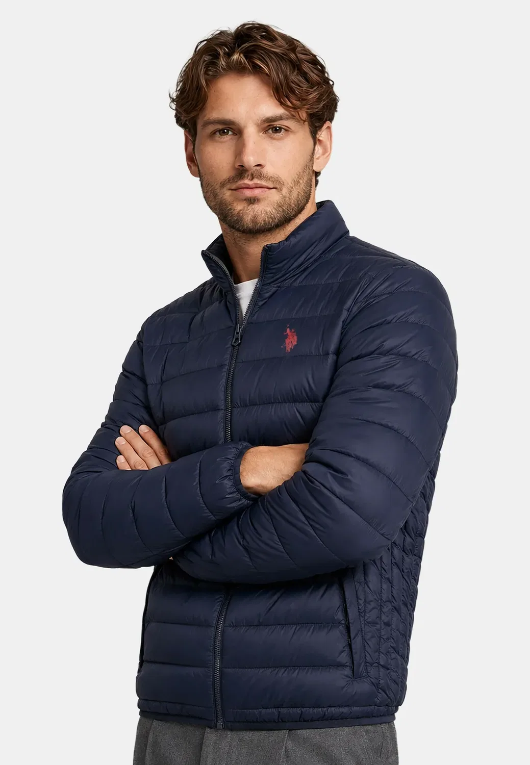 Uskeellan_ - зимняя куртка U.S. Polo Assn., Navy — фото 2