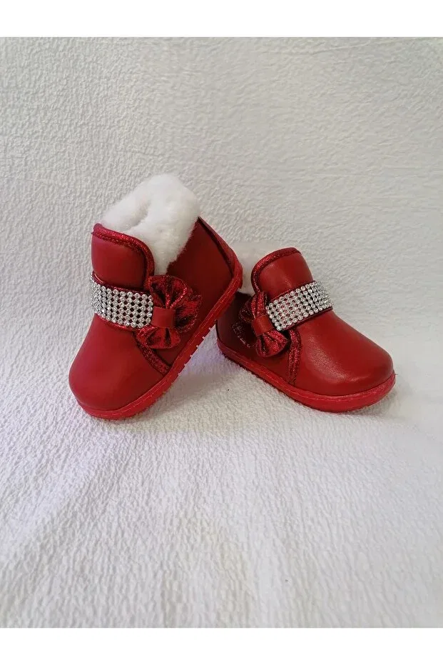 Детские ботинки для девочек с ортопедической стелькой Özgür Kids, Red