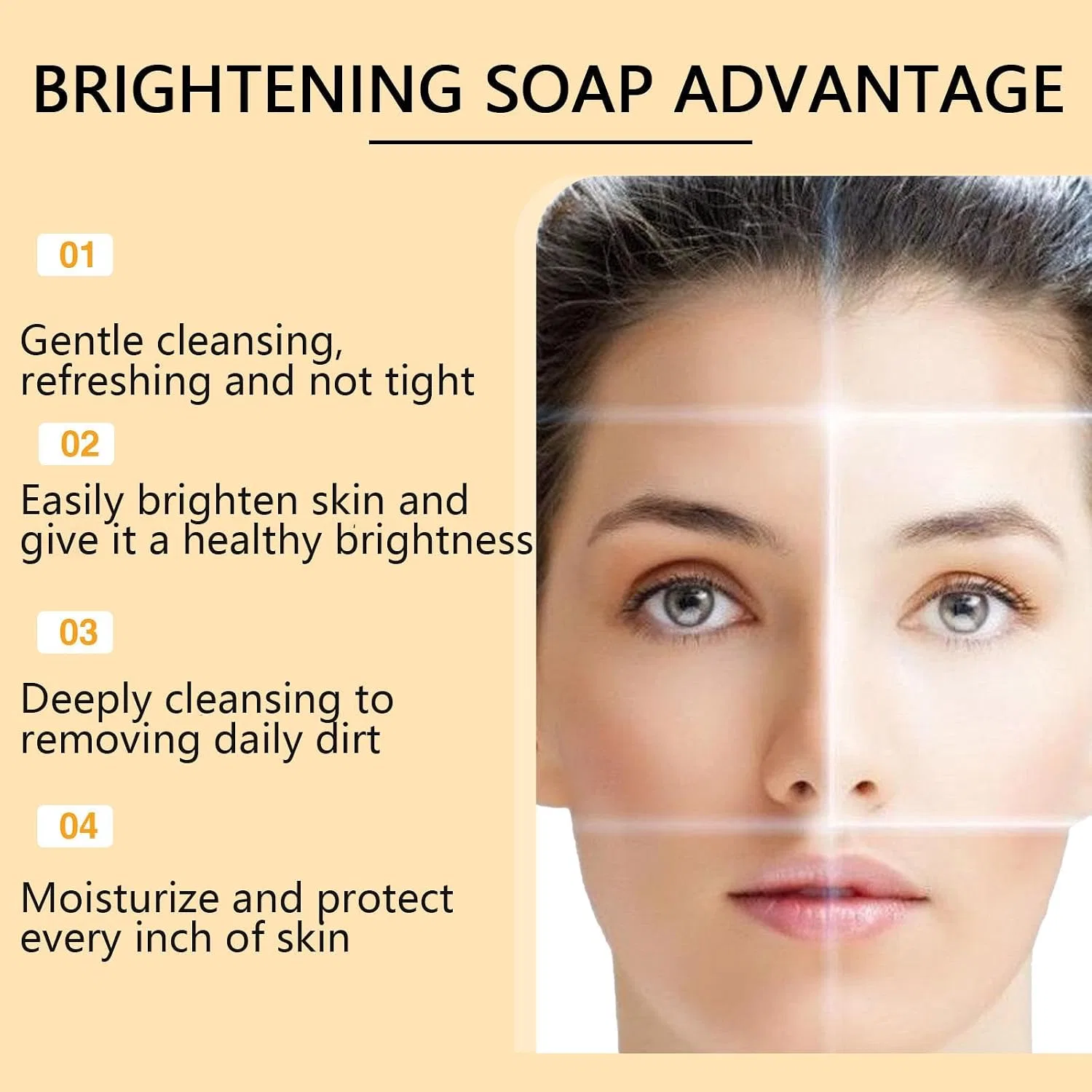 Мыло Brightening Koji Soap, 3 шт, 100 г, homomdy — фото 4