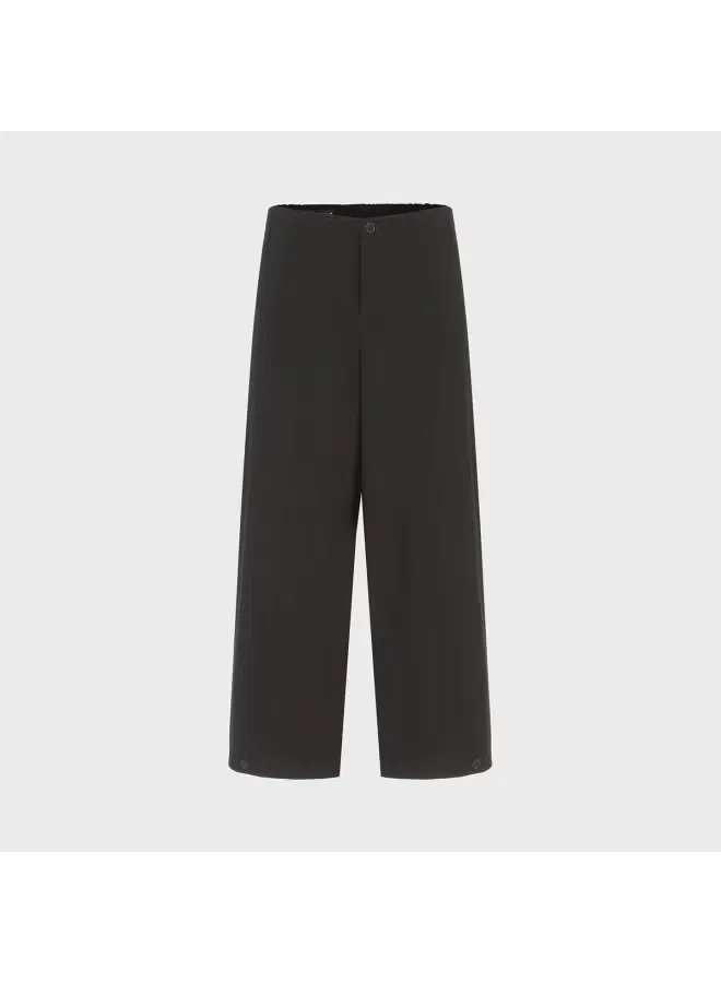 Брюки свободные Zara, черный — фото 2