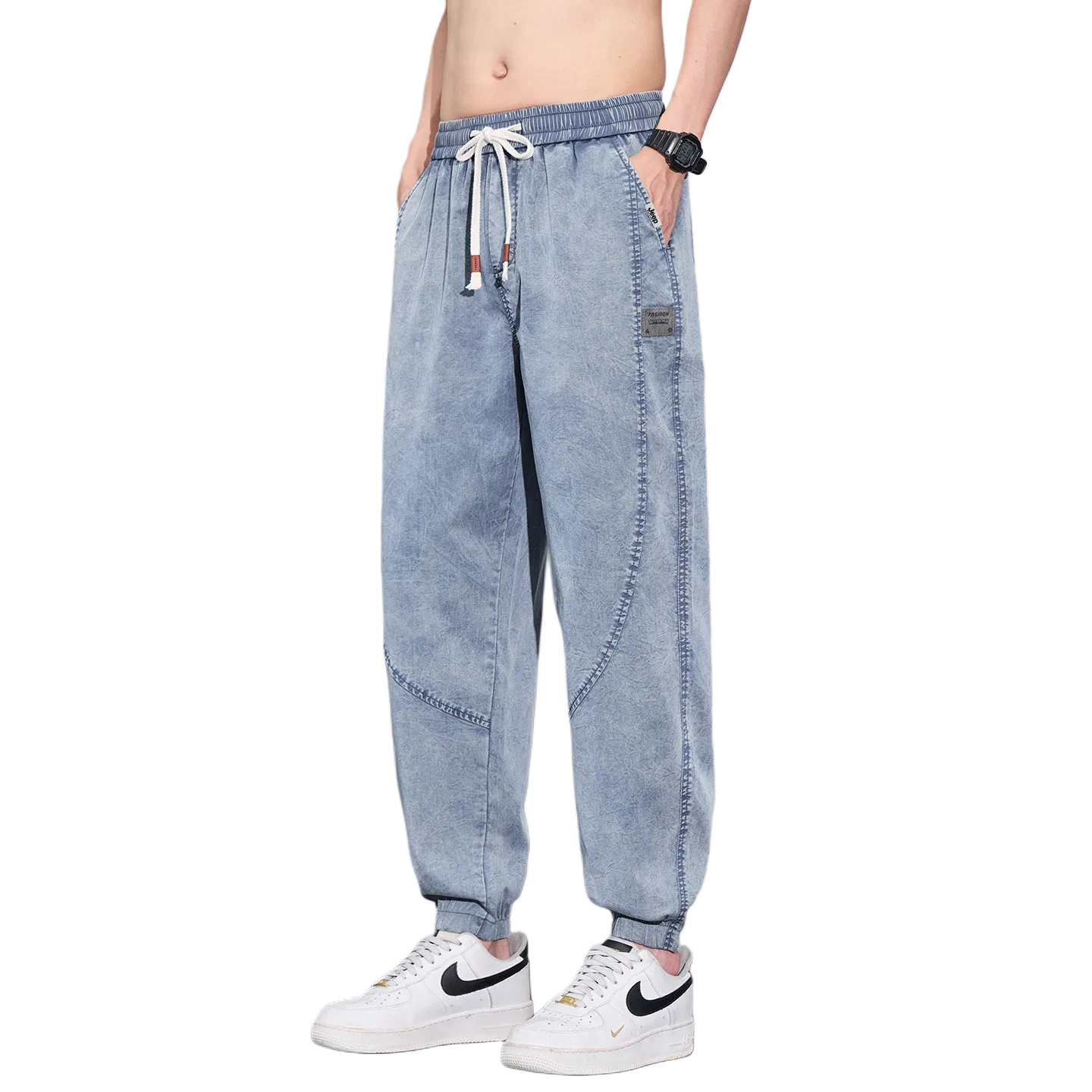 Детские джинсы с манжетами Jeep, Blue