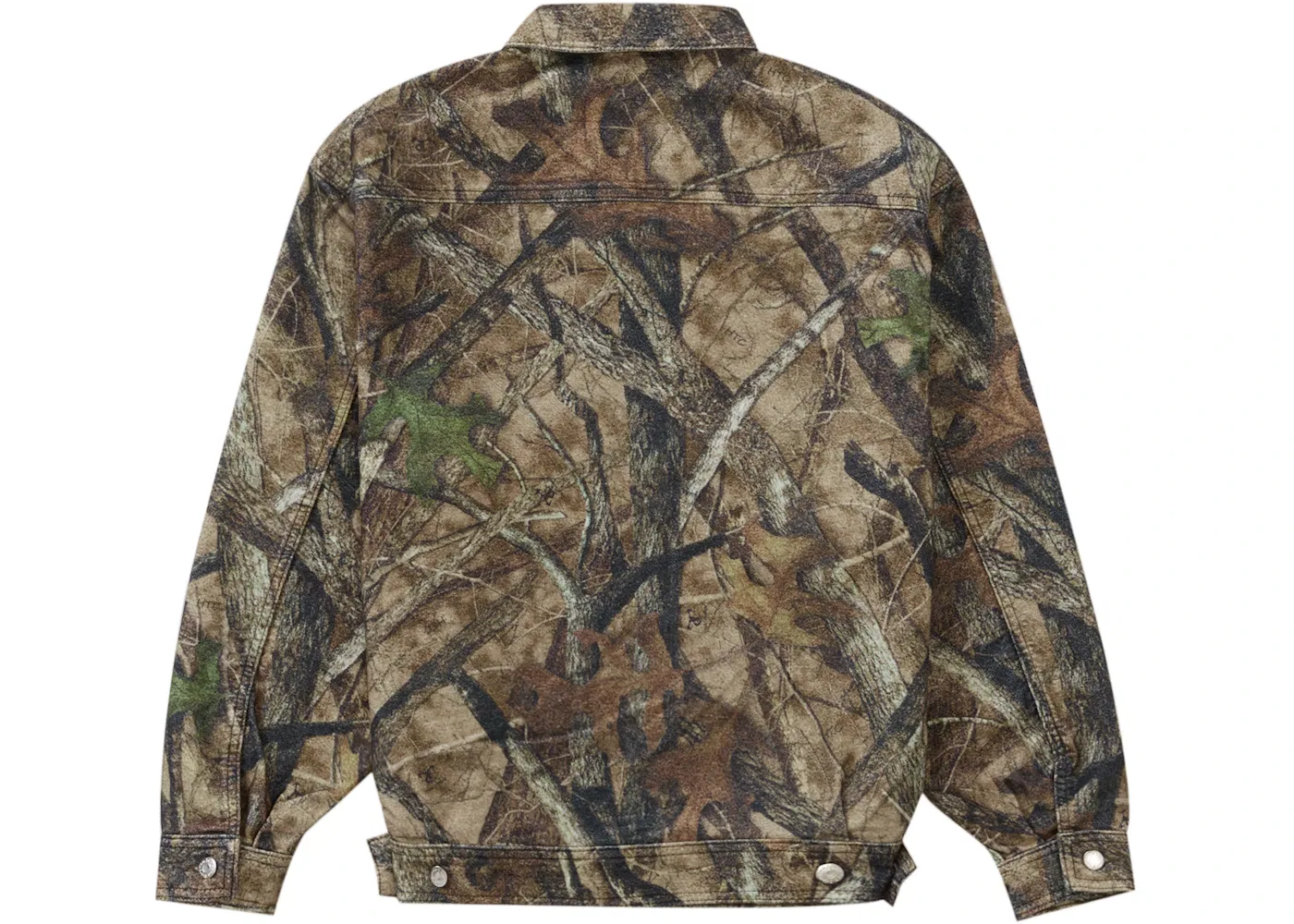 Мужская куртка из молескина с камуфляжным принтом Supreme Jacket (FW23), Camo — фото 2