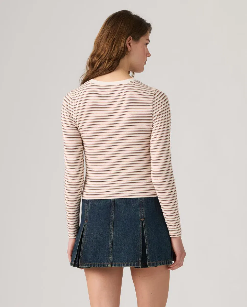 Женская футболка с длинным рукавом, Levi's, мультиколор — фото 3