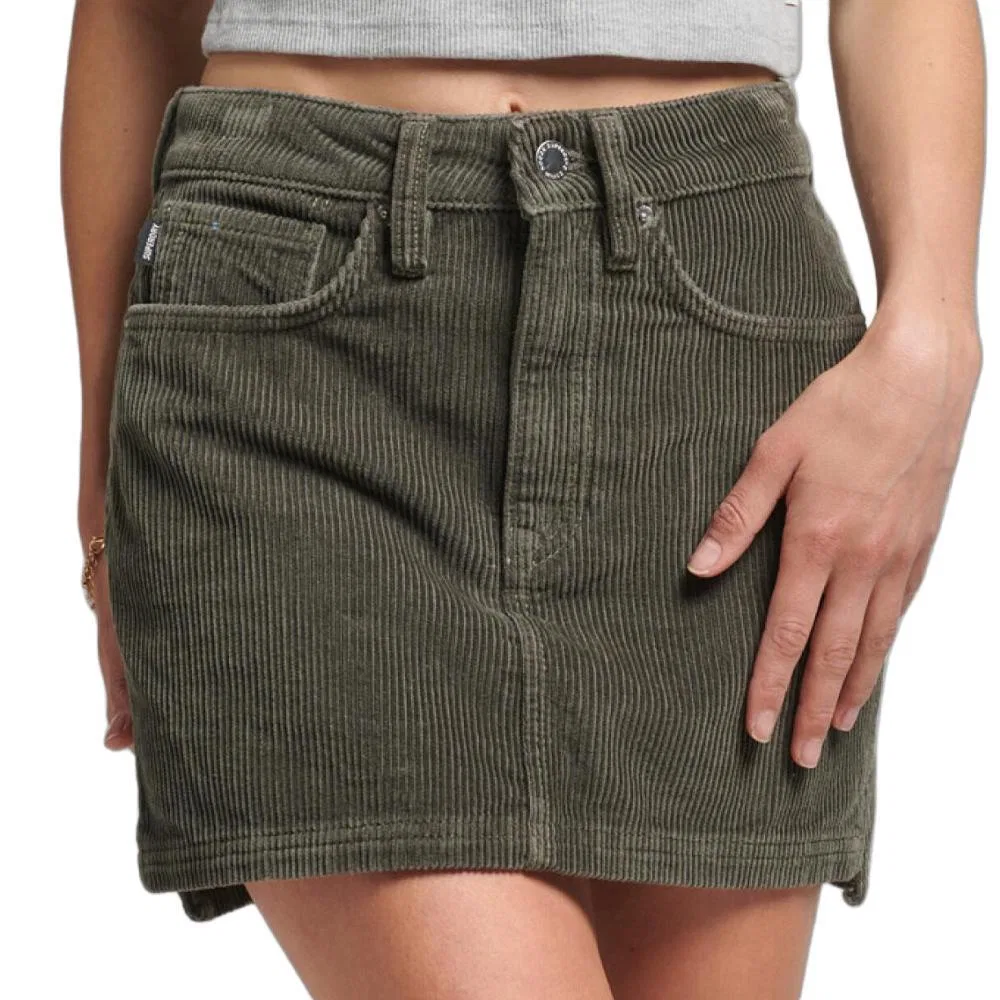 Женская юбка с пятью карманами Superdry, Khaki