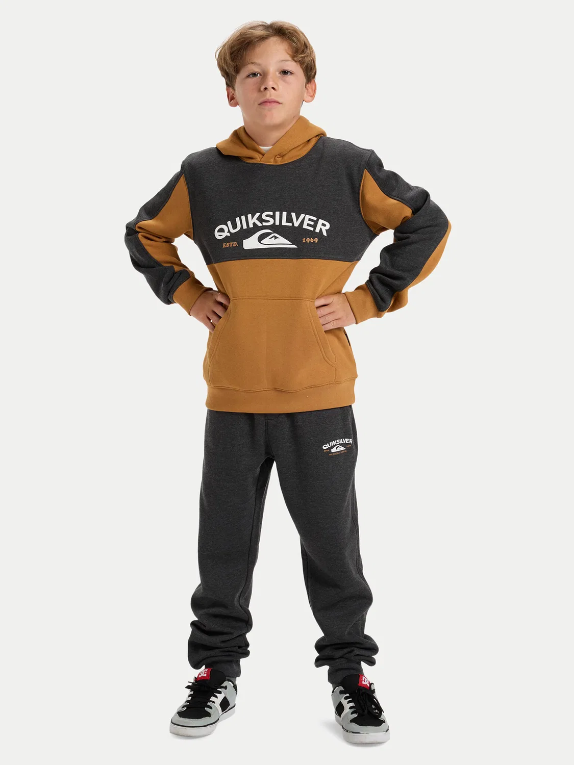 Толстовка стандартного кроя для мальчика Knowledge AreaYouth Quiksilver, разноцветный — фото 2