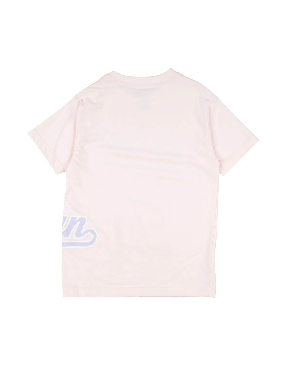 Детская футболка для девочек с принтом Jordan Wrap Around Ss Tee Jordan, Light Pink — фото 2