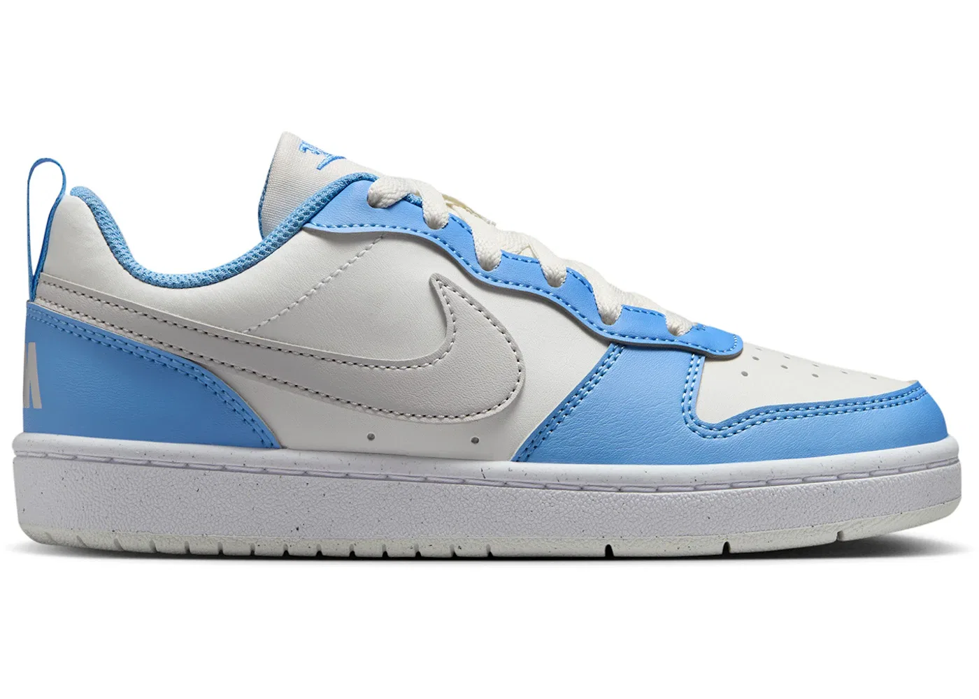 Детские кроссовки с низким верхом Nike Court Borough Low Recraft Nike, Summit White/Cobalt Pulse/White/Vast Grey