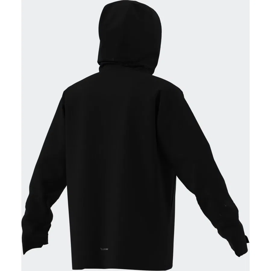 Мужская куртка с флисовой подкладкой 3-в-1 adidas, Черный — фото 2