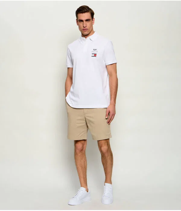 Мужское поло с коротким рукавом Tommy Hilfiger x Cadillac Formula 1 Team, белый — фото 2