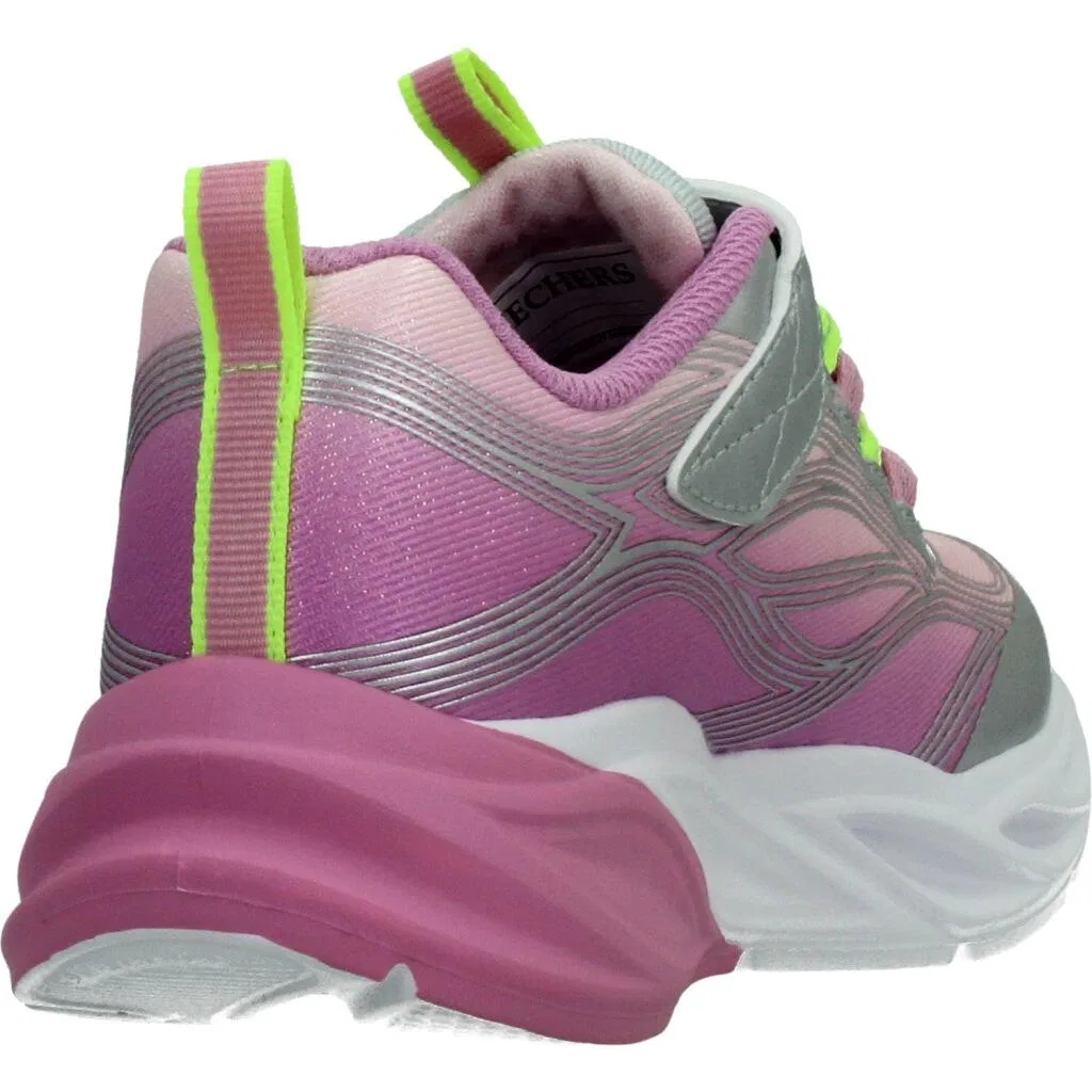 Детские кроссовки Skechers Cosmic Glow, Серебряный — фото 3