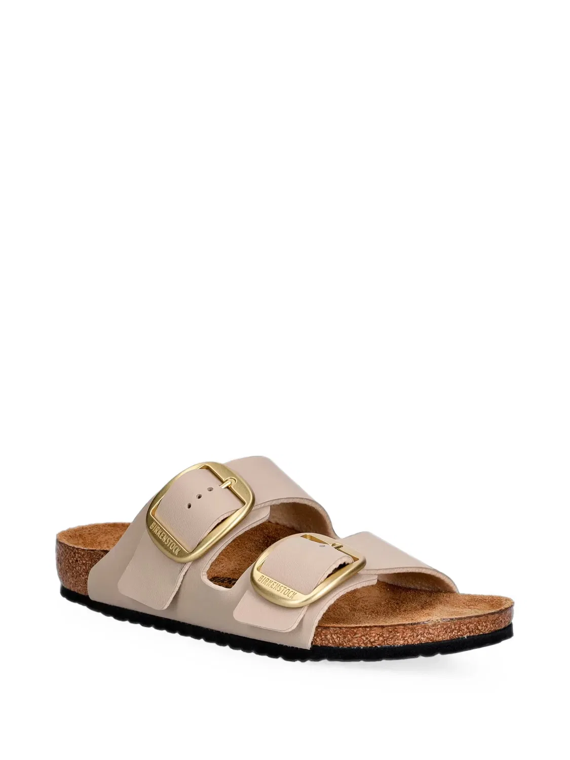 Сандалии Arizona Big Buckle бежевые Birkenstock, нейтральные
