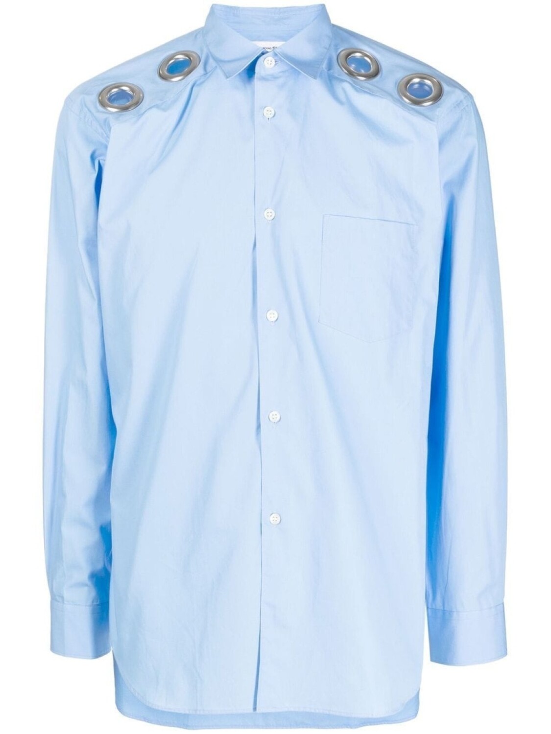 

Comme Des Garçons Shirt рубашка с люверсами, синий