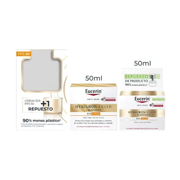 Крем дневной антивозрастной с SPF 30 и заправкой комплект Eucerin — фото 2