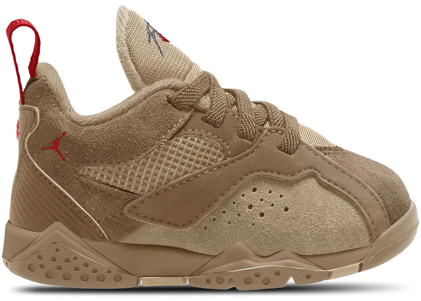 Детские кроссовки Lifestyle Jordan MVP 92 Jordan, Desert Camo/Mushroom/Anthracite/Fire Red