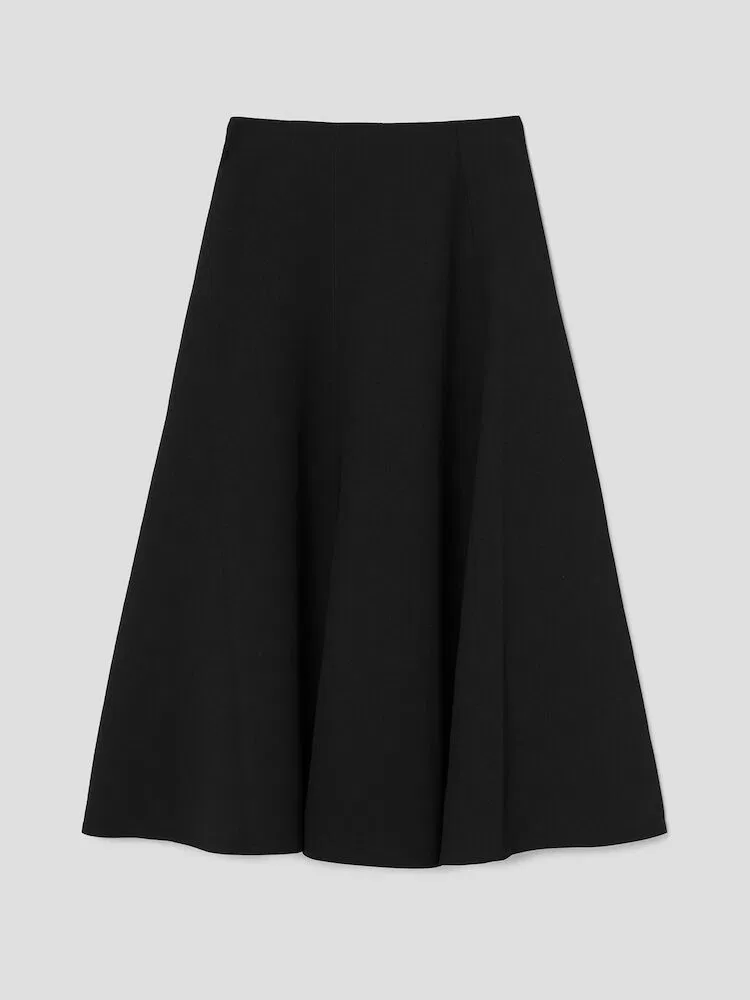 Юбка макси треугольного силуэта JACQUEMUS, Black — фото 2