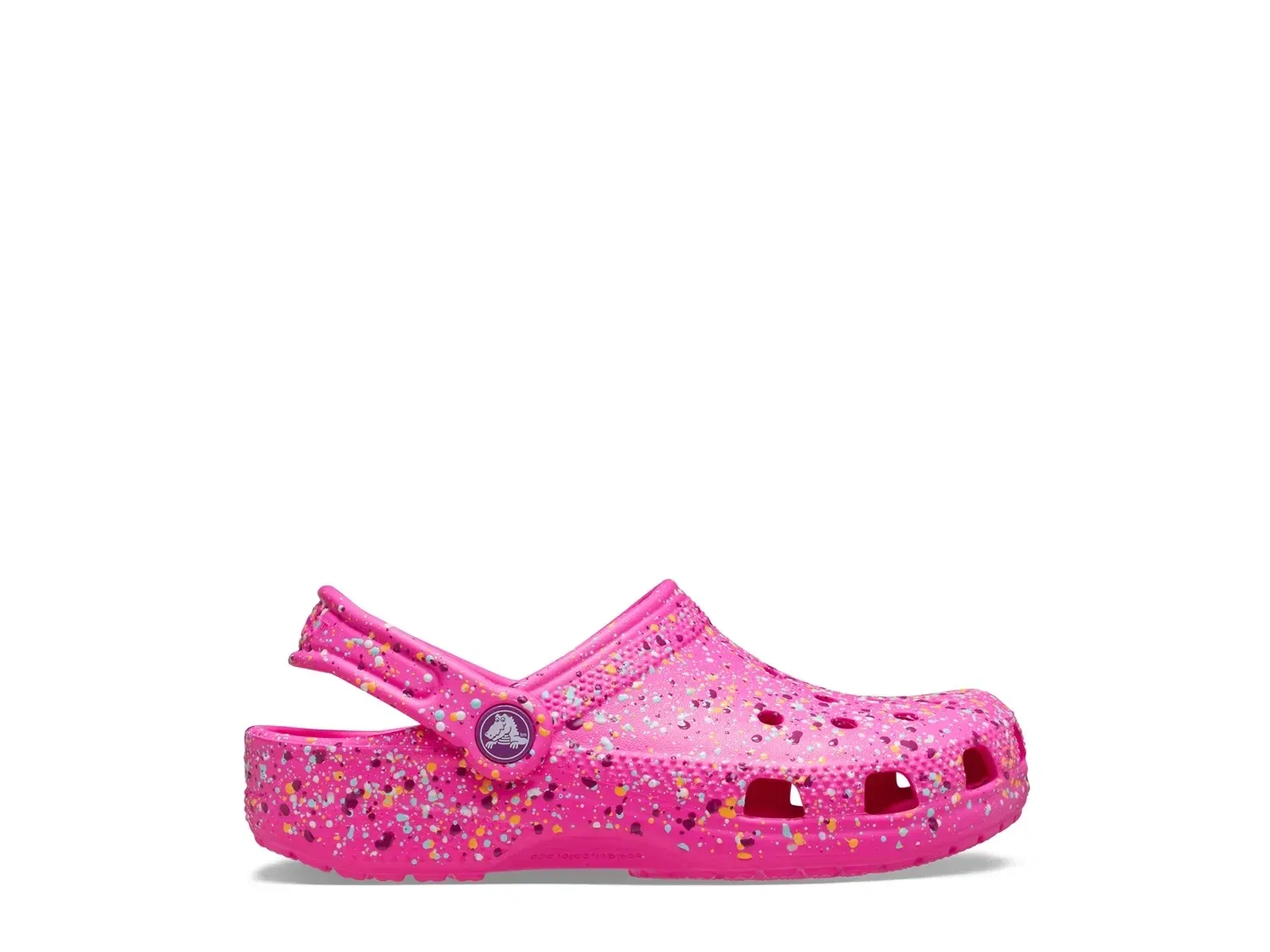 Сабо Classic Paint Splatter Clog, Crocs, разноцветный — фото 4