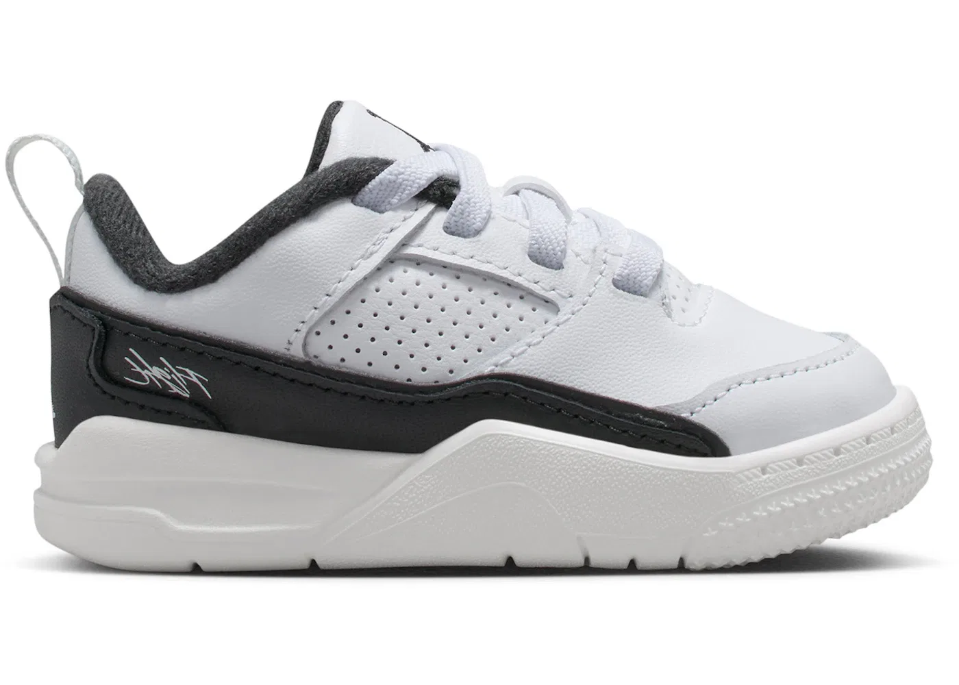 Детские кроссовки с повседневным стилем Jordan Flight Court Jordan, White/Sail/Black