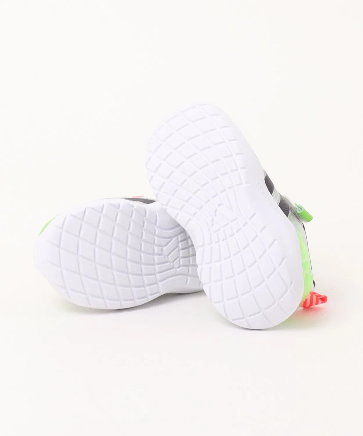 Детские кроссовки для мальчиков светящиеся с длинным рукавомLIGHTORAMA RNR BUZZ EL I Adidas, White/Violet — фото 4