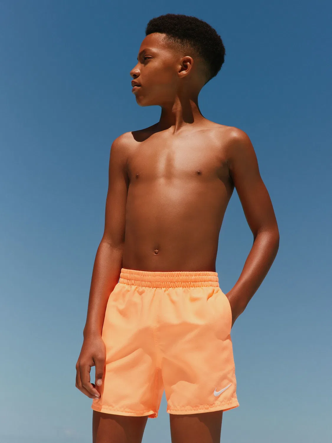 Плавки Nike Orange, 4 дюйма