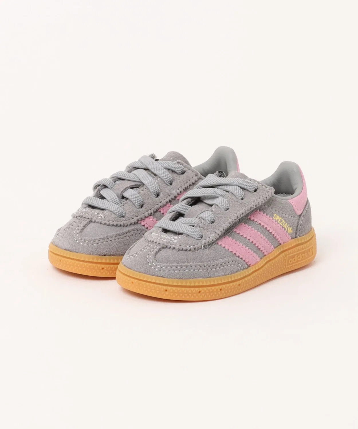 Детские кроссовки с липучкой Handball Spezial CF EL Adidas, Grey