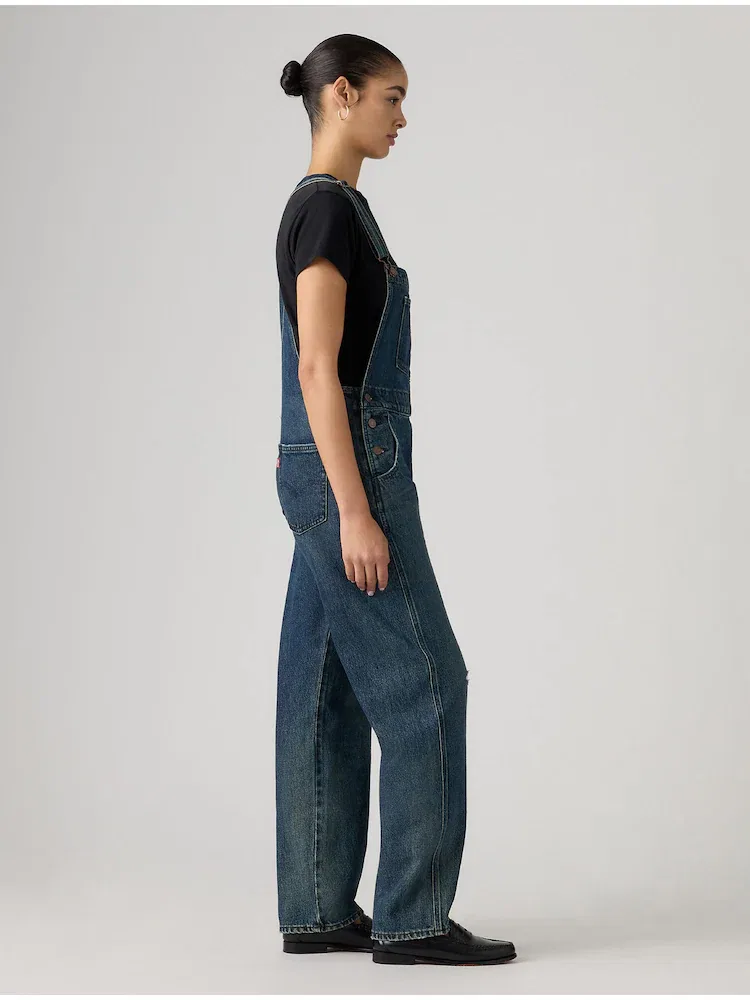 Джинсовый комбинезон Vintage Denim Overalls LEVIS — фото 2