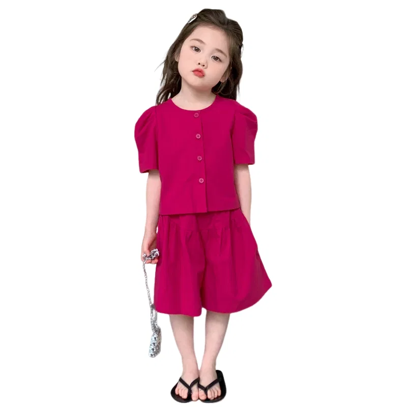 Детский комплект спортивной одежды с длинным рукавом Lanza, Rose Red