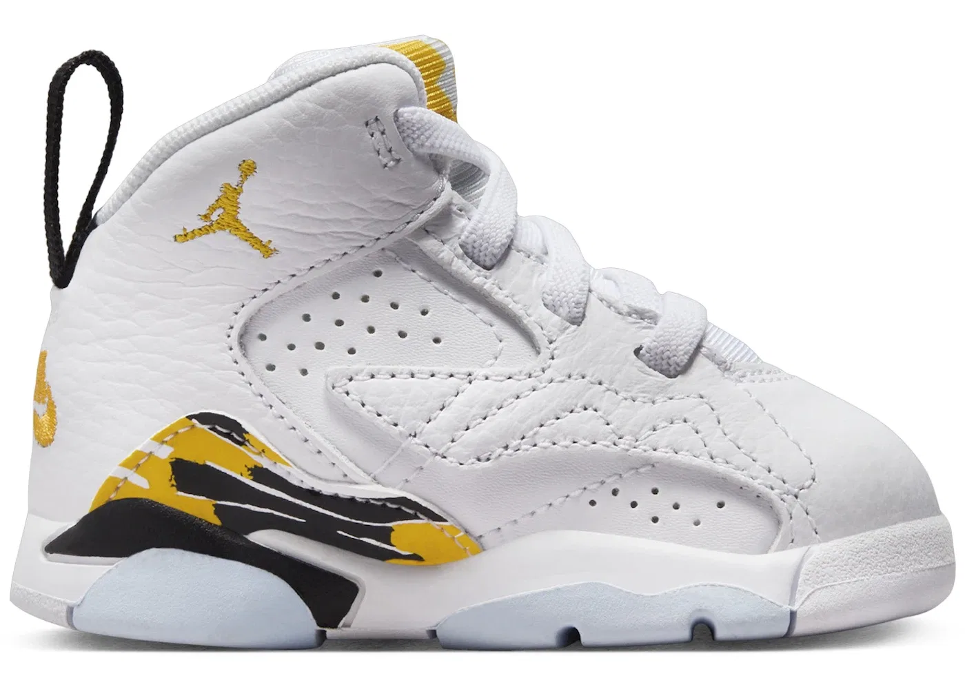 Детские кроссовки Lifestyle Jordan Jumpman MVP Jordan, White/Black/Yellow Ochre