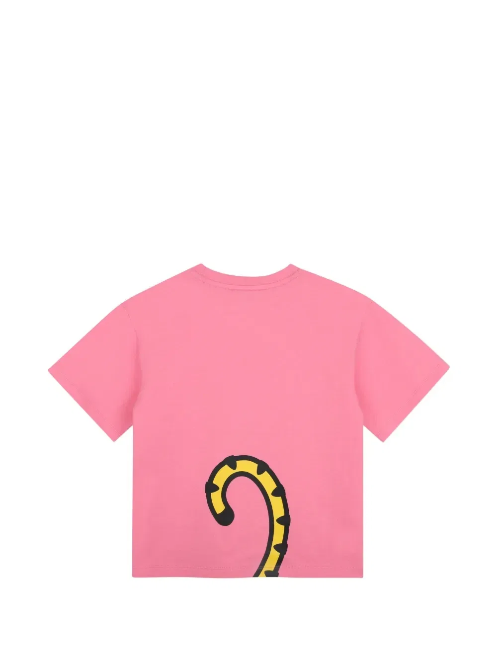 Футболка с логотипом и принтом Tiger Kenzo Kids, розовый — фото 2