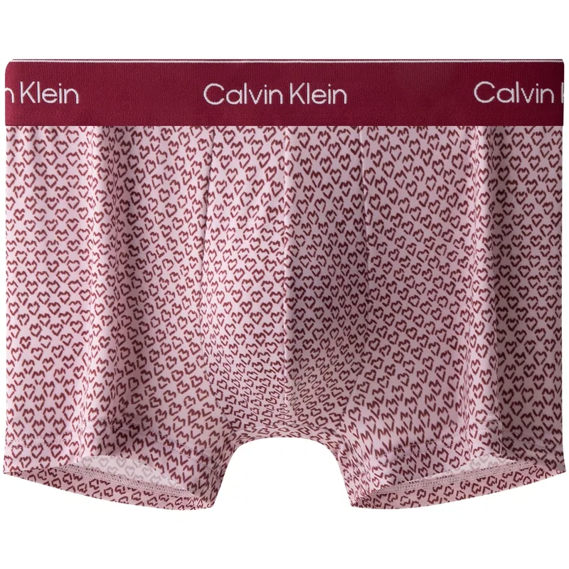 Мужские боксеры с принтом в виде сердца Calvin Klein, Red
