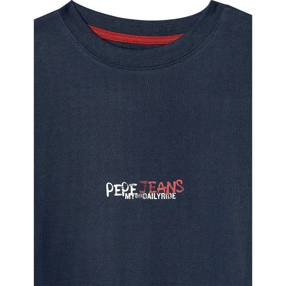 Детская футболка с коротким рукавом Grant Pepe jeans, Blue — фото 3