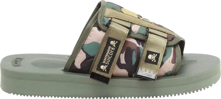 

Сандалии Mastermind x KAW-Cab Olive Camo, зеленый