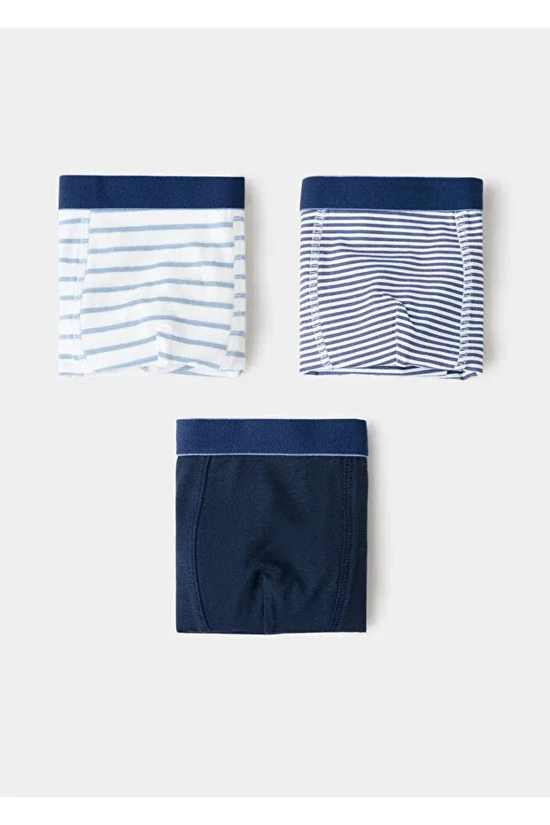 Детское белье для мальчиков с полосками Mango Kids, Blue