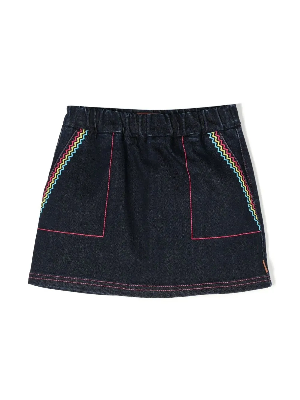 

Юбка с вышивкой Missoni Kids, синий