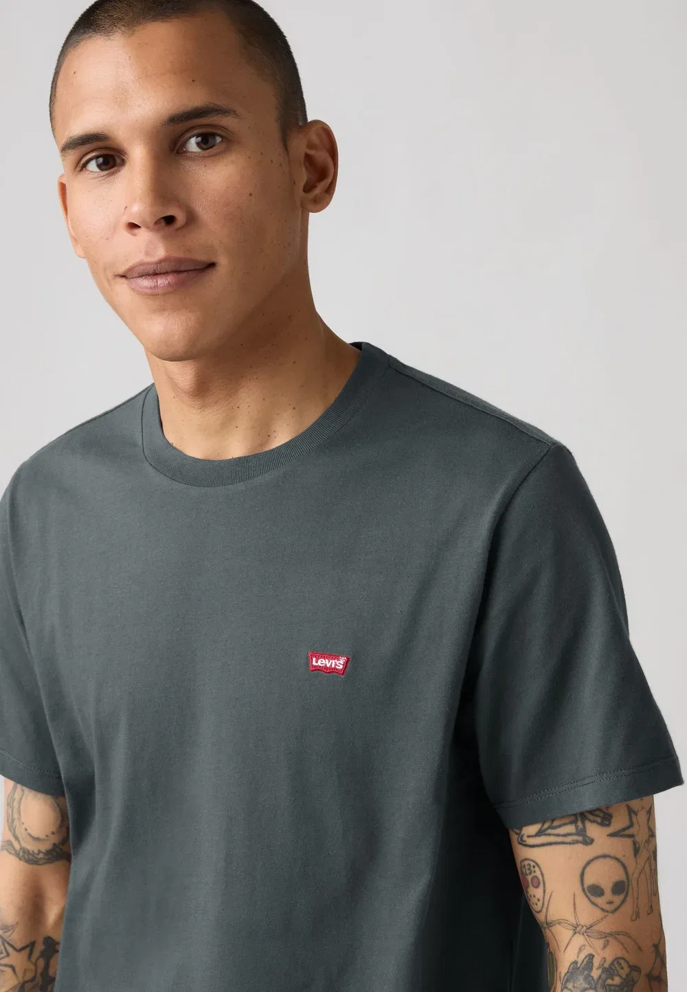Оригинальная футболка - базовая футболка Levi'S, Dark Slate — фото 4