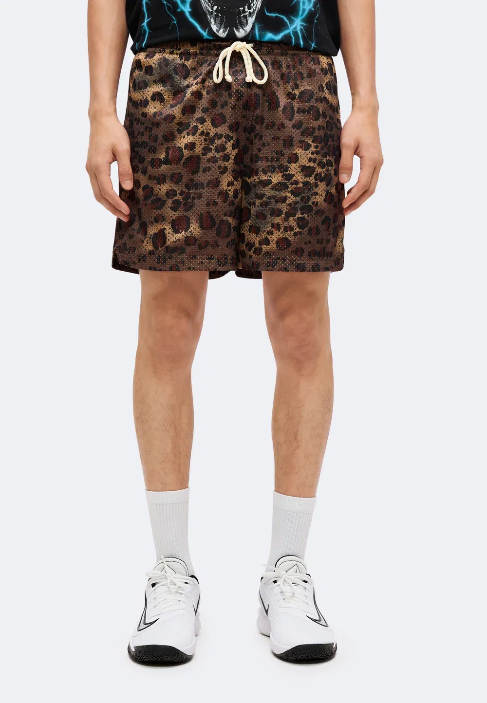 Стандартные сетчатые спортивные шорты шириной 5 дюймов Nike Performance, Light British Tan/Pale Ivory